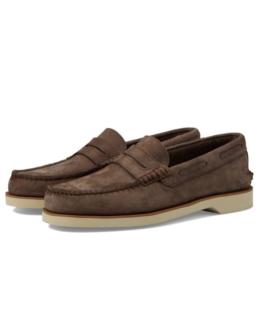 Sperry Top-Sider Brown Authentic Original Penny Shoes 11 M (D) Leather for men