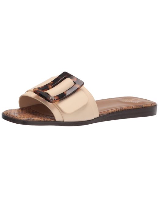 Sam Edelman Inez Flat Sandal in Natural Lyst