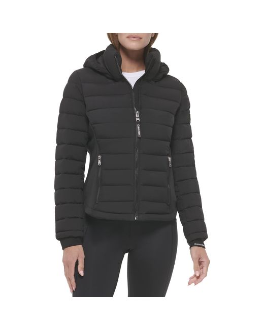 Calvin Klein Water Resistant Casual Lightweight Scuba Side Panels