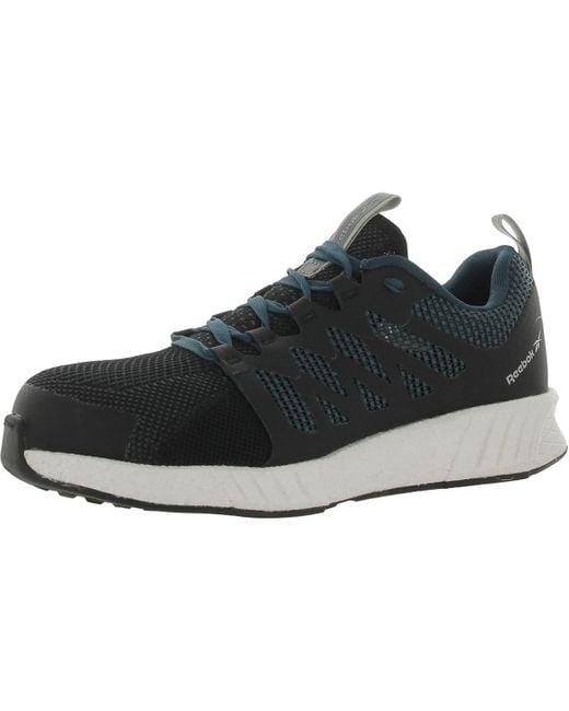 Reebok Work Women's Fusion Flexweave Comp Toe Athlet Teal And Black - 6 Medium