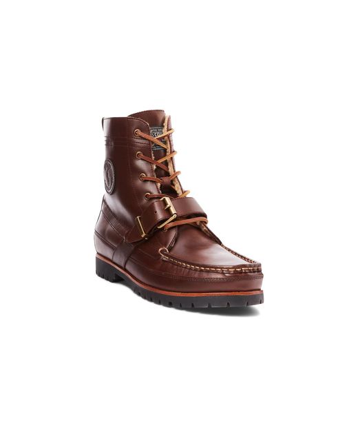 Polo Ralph Lauren Brown Ranger Boot for men