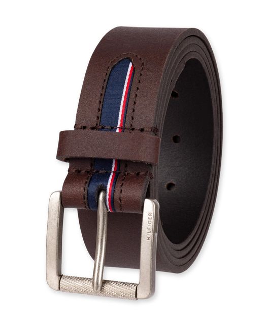 Tommy Hilfiger Multicolor Big And Tall Casual Roller Buckle Belt for men