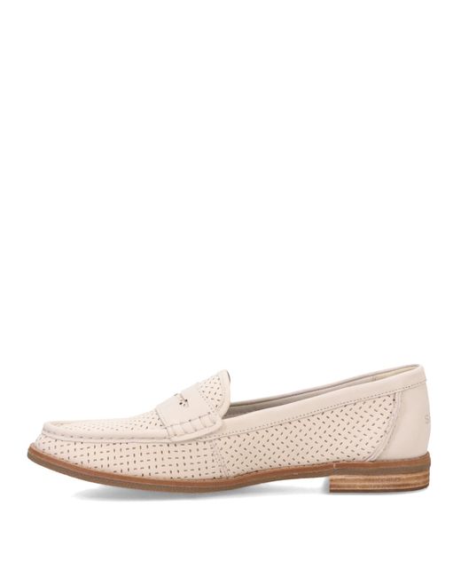 Sperry Top-Sider White Seaport Penny Loafer