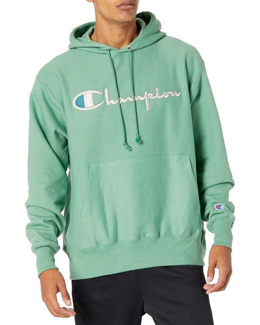 hoodie champion green