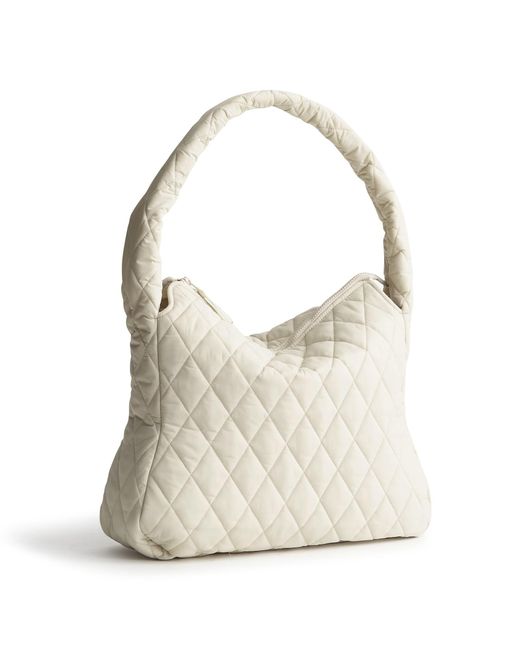 Vera Bradley Natural Featherweight Tifton Hobo Tote Bag