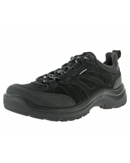 Ecco Offroad Leather Waterproof Shoes in Black Lyst
