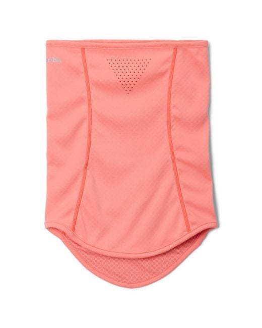 Columbia Pink Freezer Zero Ii Neck Gaiter