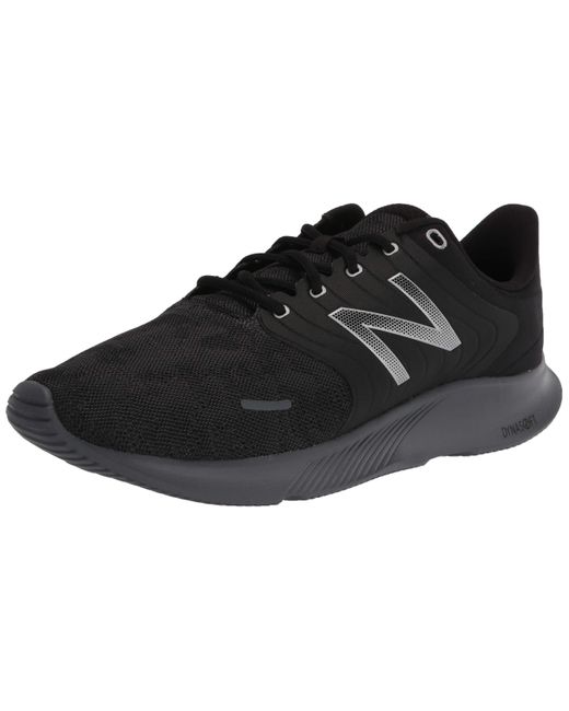 New Balance Synthetic Dynasoft 068 V1 Running Shoe in Black/Lead (Blue ...