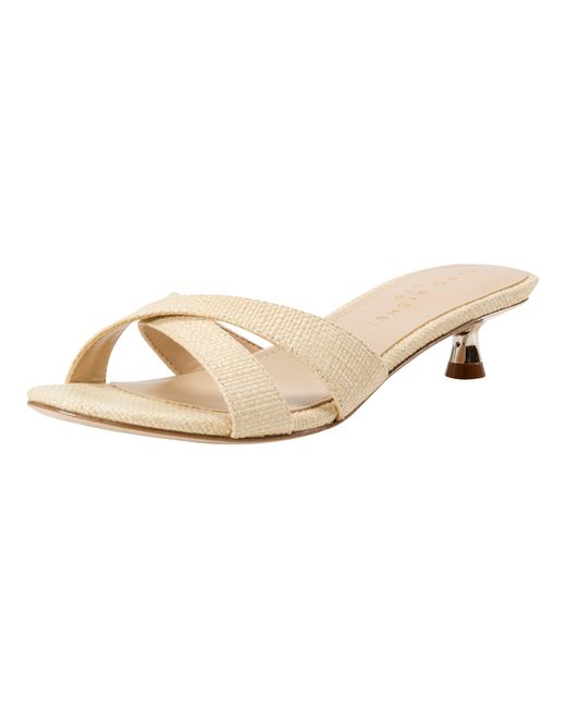 Marc Fisher Natural Tracey Heeled Sandal