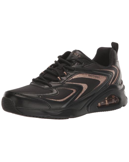 Skechers Black Tres-air Uno-shim-airy Sneaker