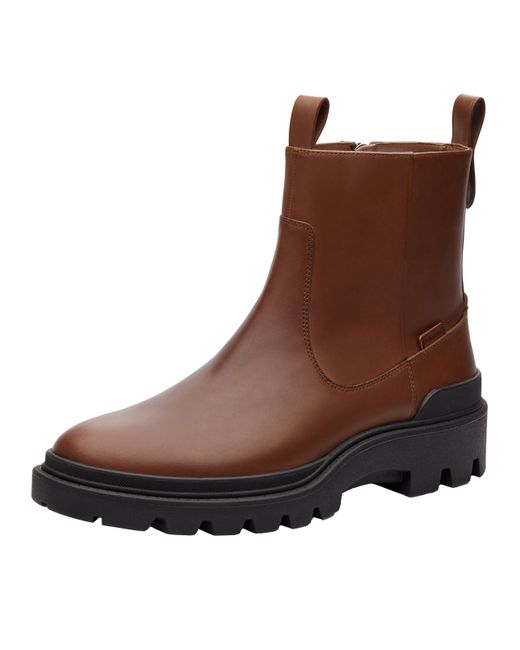 COACH Brown Caiden Boot Industrial Shoe for men
