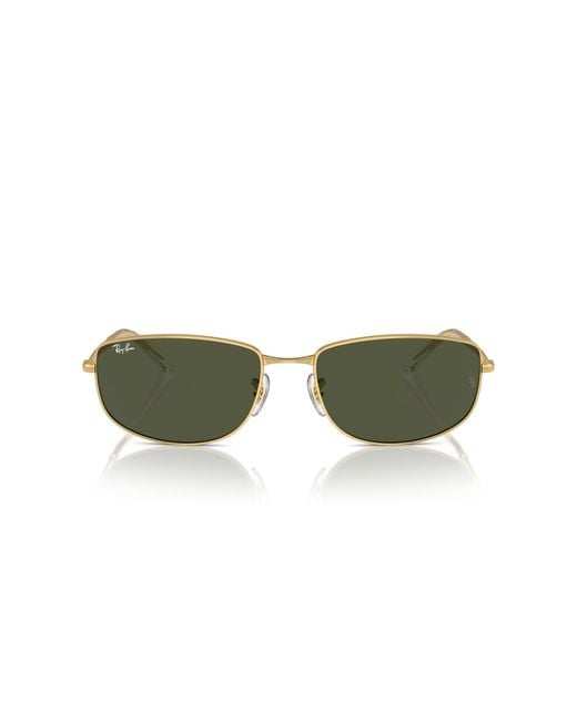 Lunettes de soleil unisexes Rb3732 Ray-Ban en coloris Green