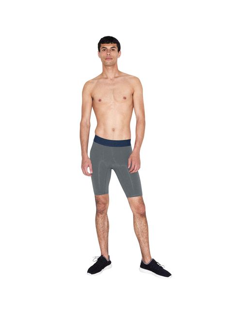 American Apparel Blue Forward Compact Short for men