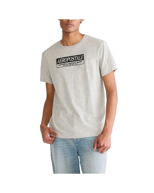 Aéropostale Gray Aéropostale Solid for men