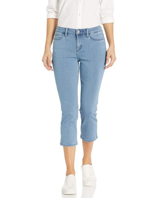 Lee Jeans Denim Legendary Regular Fit 5 Pocket Capri Jean in Blue - Save 13% - Lyst