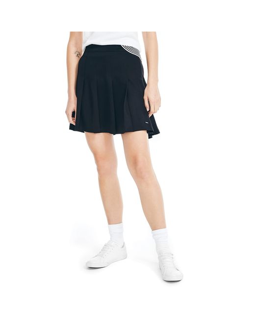 Nautica Blue Pleated Tennis Skirt