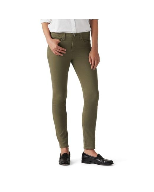 Levi's Women's Green 311 Shaping Skinny Jeans