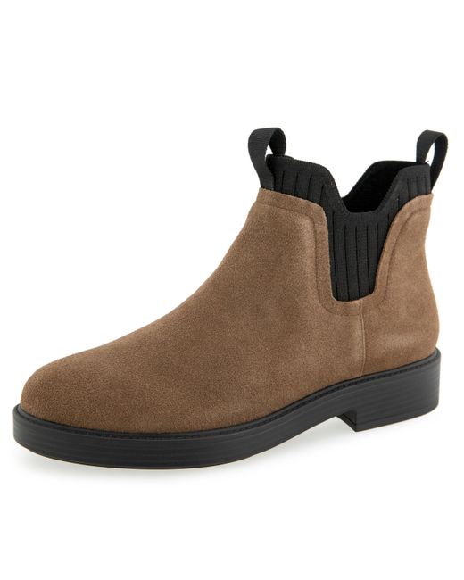 Aerosoles Pressly Ankle Boot in Brown Lyst