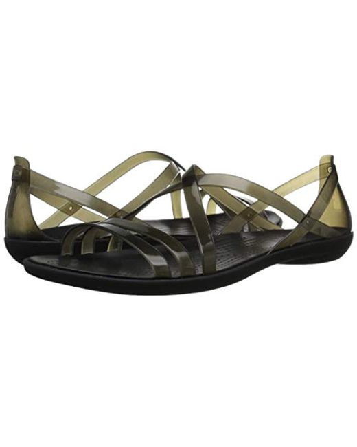 Crocsâ¢ Isabella Strappy Sandal in Black - Save 69% - Lyst
