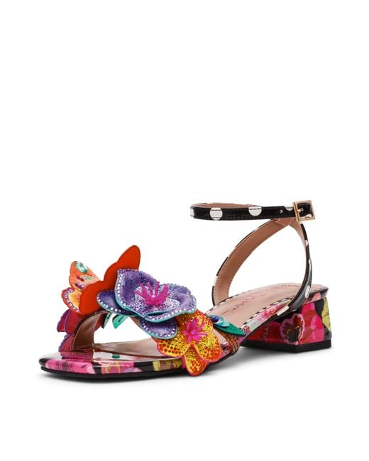 Betsey Johnson Red Maranda Heeled Sandal