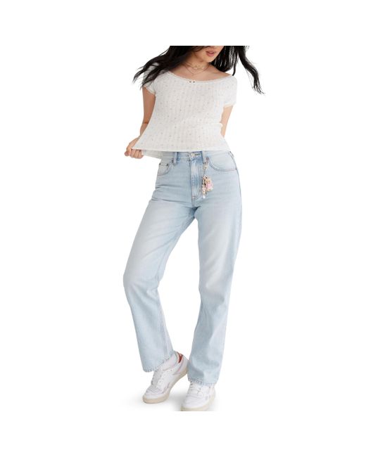 Aéropostale Blue High Rise Baggy Jean