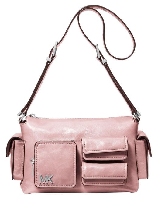 Michael Kors Pink Dakota Medium Pocket Shoulder Bag Schulterhandtasche