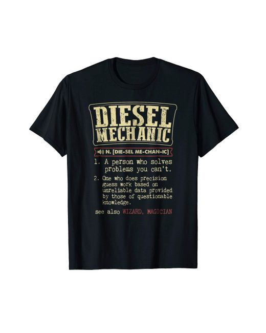funny diesel mechanic shirts