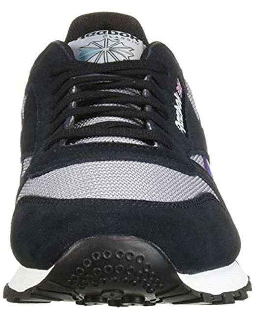 reebok classic black leather