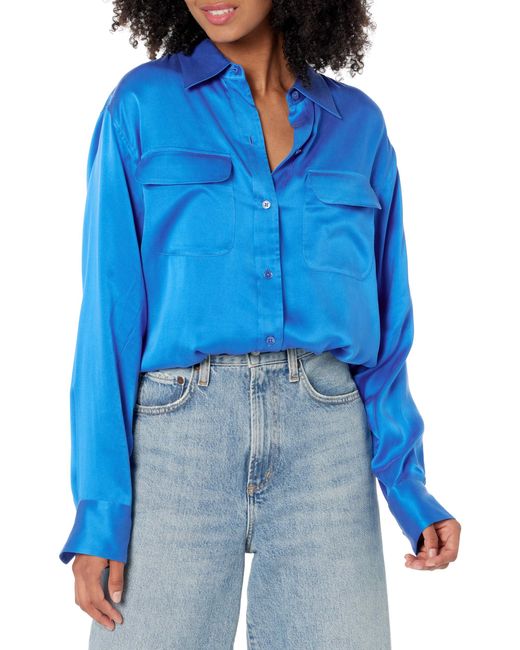 Equipment Blue Slim Signature