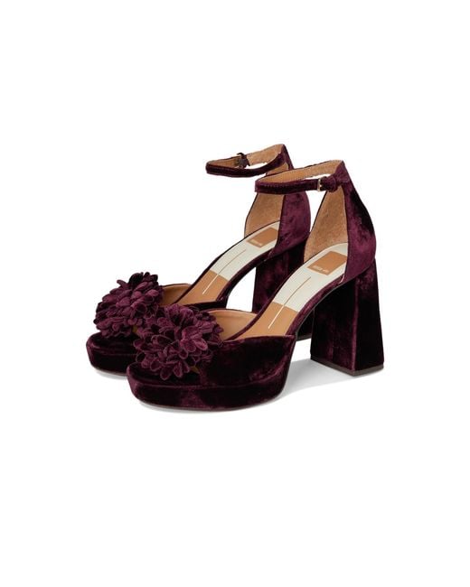 Dolce Vita Black Perel Heeled Sandal