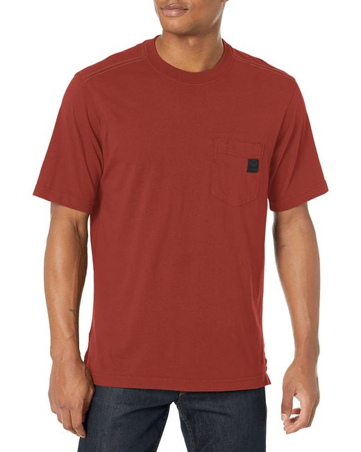 Wolverine Red Guardian Cotton Short Sleeve Tee for men