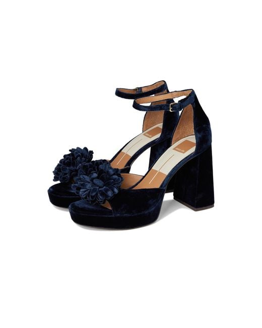 Dolce Vita Blue Perel Heeled Sandal