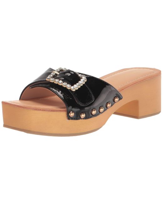 Madden Girl Anikka Heeled Sandal in Black Patent (Black) Lyst