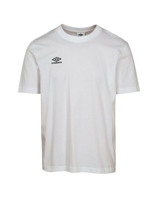 Umbro White Industry Graphic Short Sleeve T-shirt for men