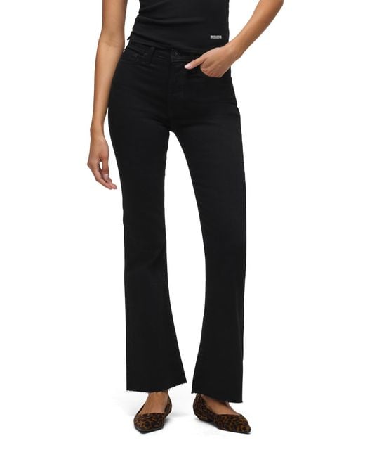 Hudson Jeans Women's Black Blair High Rise Bootcut Jean