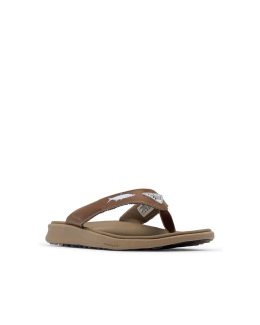 Columbia Brown Fish Flip Pfg Ii