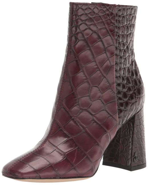 Sam Edelman Purple Womens Codie Fashion Boot