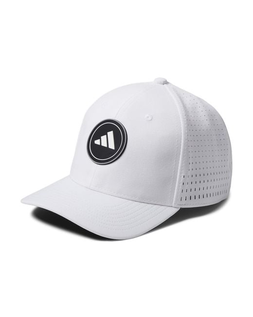 Adidas Originals White Hydrophobic Tour Hat for men
