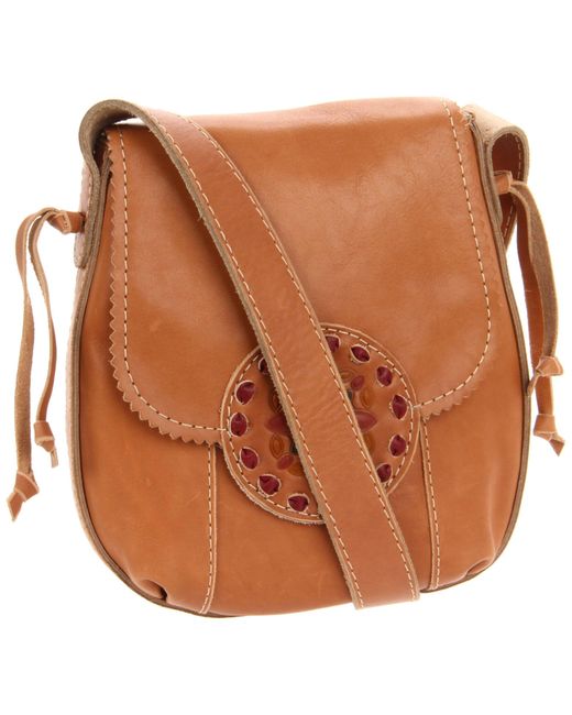 Lucky Brand Brown Embossed M