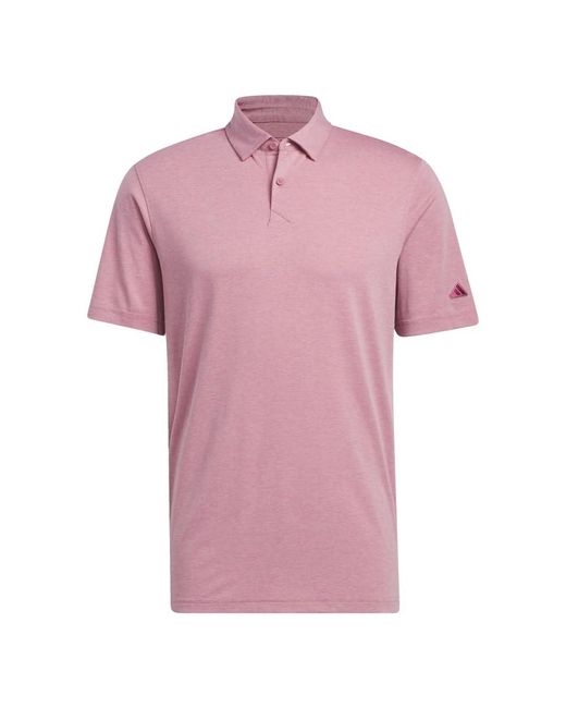 Adidas Pink Golf S Go-to Polo Shirt for men