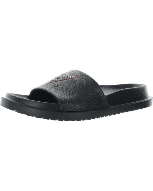 Guess Vumble Schiebe-Sandalen in Black für Herren