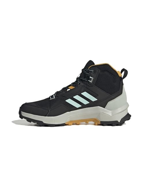 Adidas Black Terrex Ax4 Mid Gore-tex Hiking Shoes for men