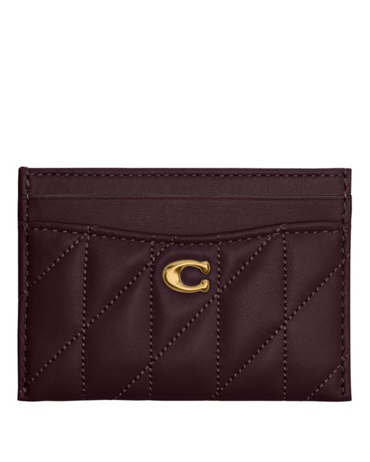 COACH Purple Quilted Chain Tabby Shoulder Bag 35
