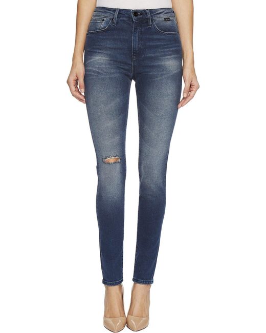 Mavi Denim Jeans Lucy High Rise Super Skinny in Blue - Save 18% - Lyst