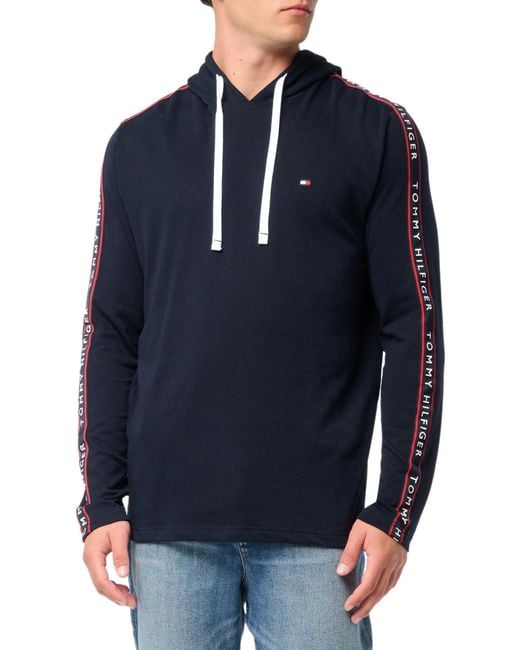 Tommy Hilfiger Blue S Modern Essentials French Terry Hoodie for men