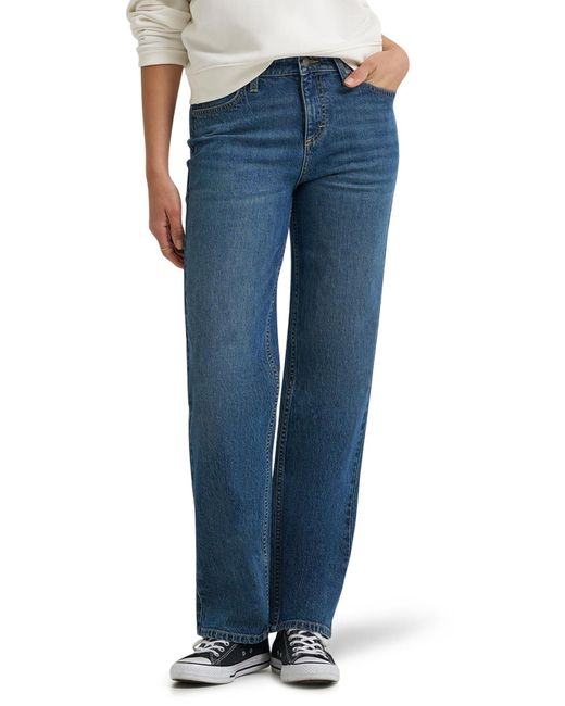 Lee Jeans Blue Legendary Relaxed Straight Jean