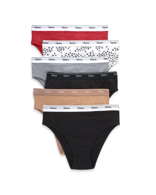 Hanes Gray Originals Panties Pack