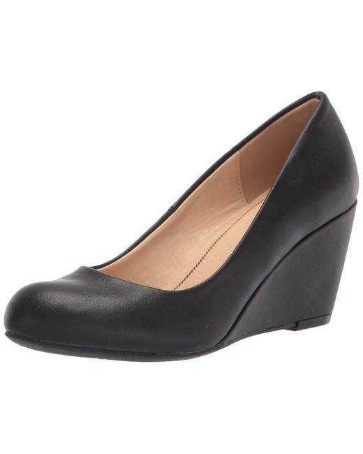 Chinese Laundry Black Cl By Nima Wedge Pump