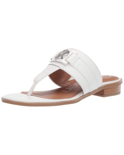 calvin klein farley sandal