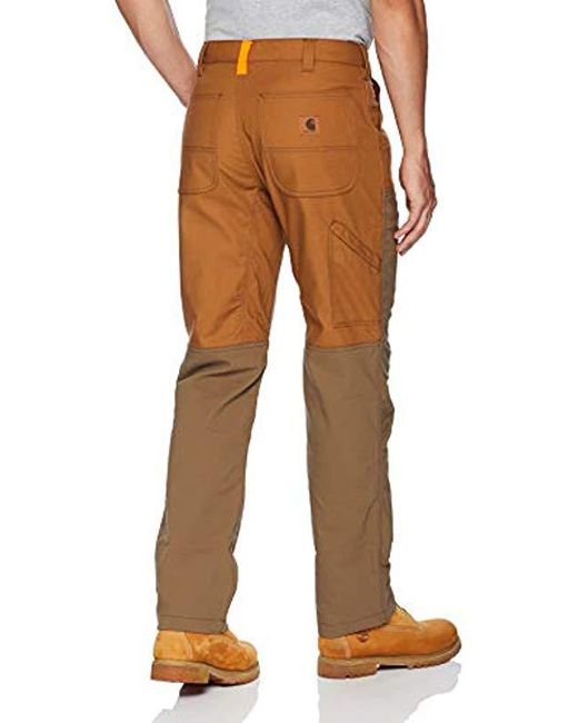 Carhartt Cotton Rugged Flex Upland Field Pant in Brown for Men - Lyst